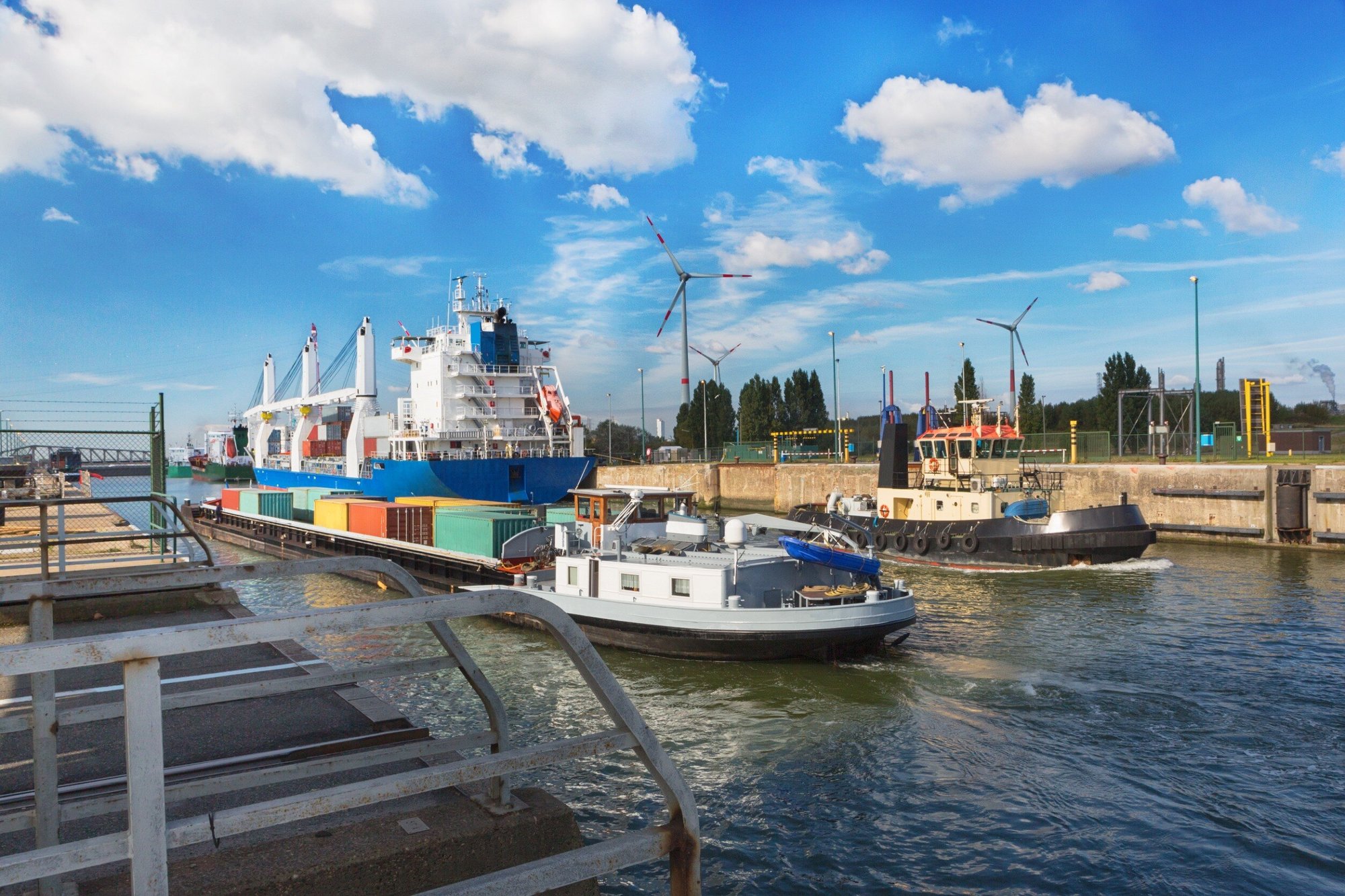 Haven Antwerpen binnenvaart MCB